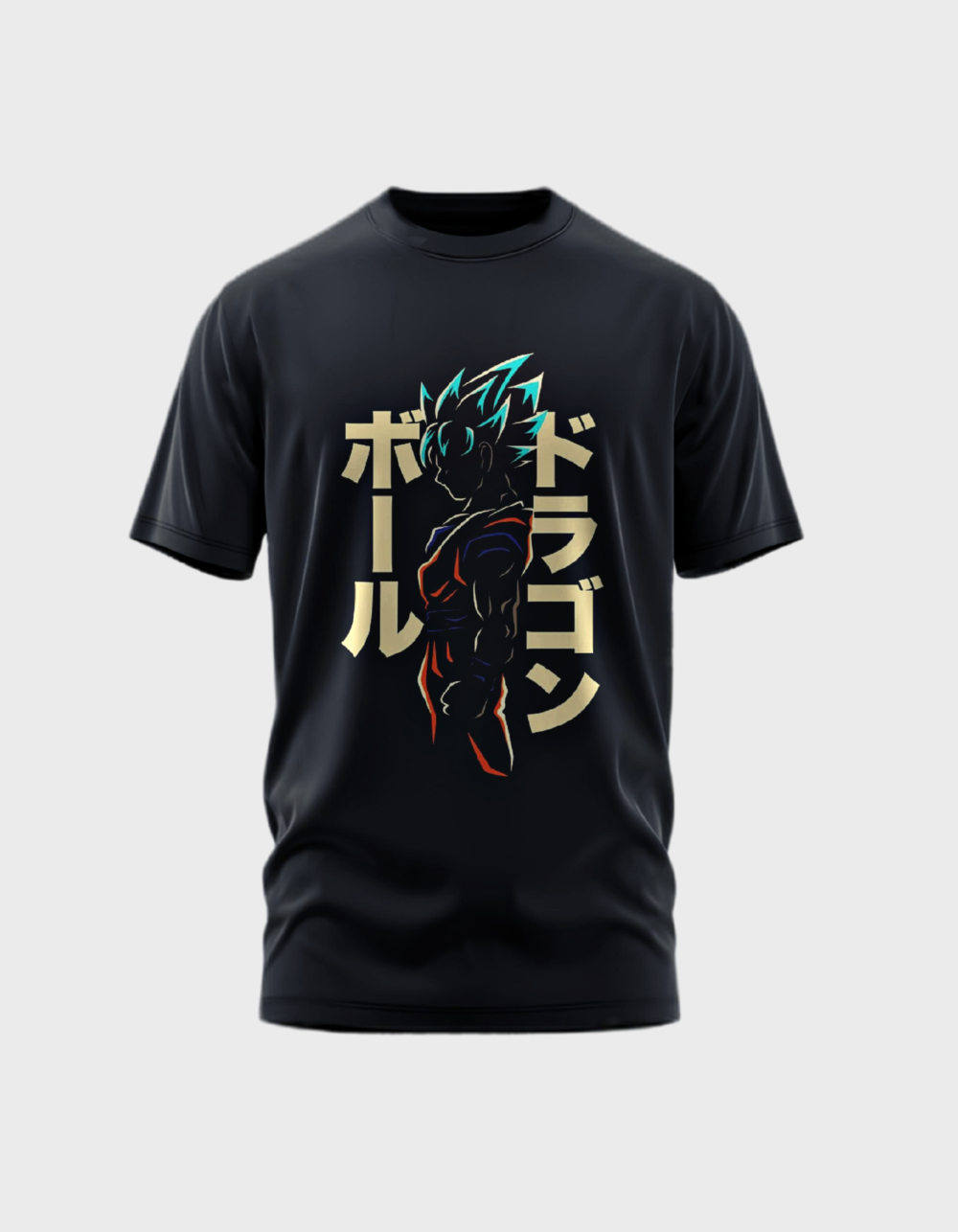Goku-dbz hd High Quality Front Print T-shirt