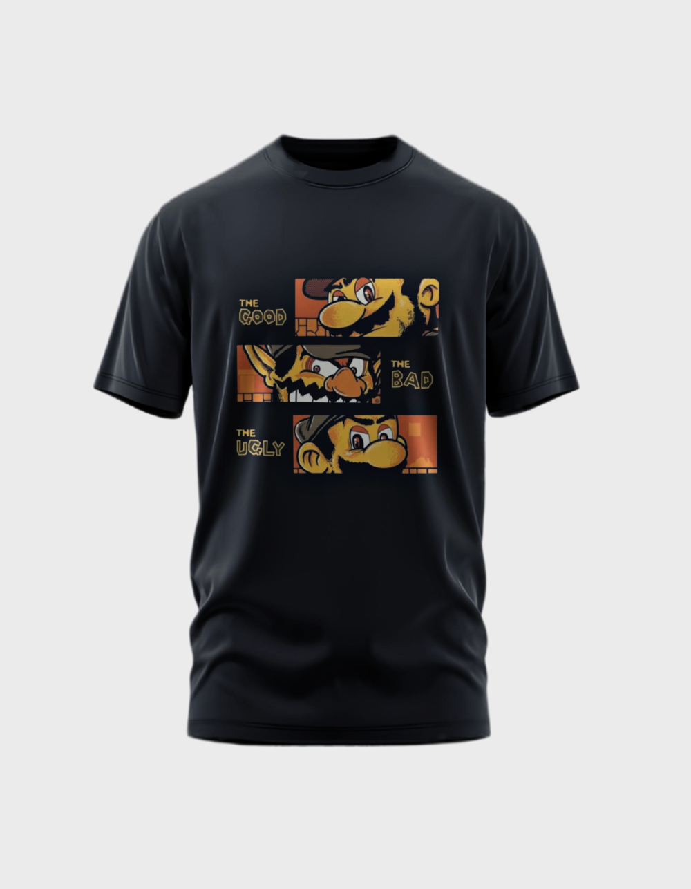 Mario Brothers HD Print T-Shirt