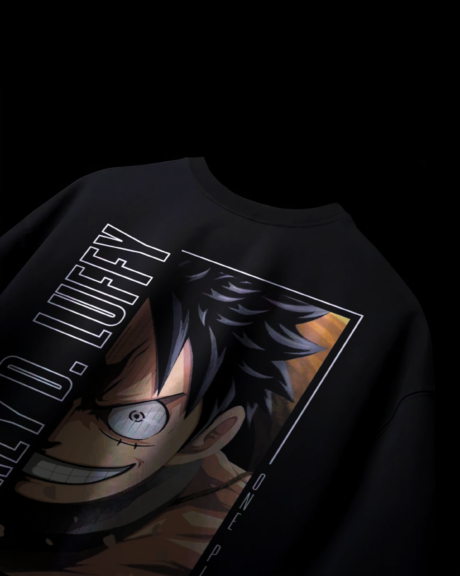 Luffy Gear 5 Dual Print Oversized T-shirt