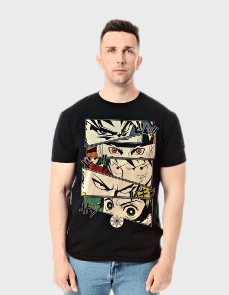 Harajuku Cartoon Anime Naruto Pain T Shirts Men Streetwear Short Sleev –  dangvanhoang