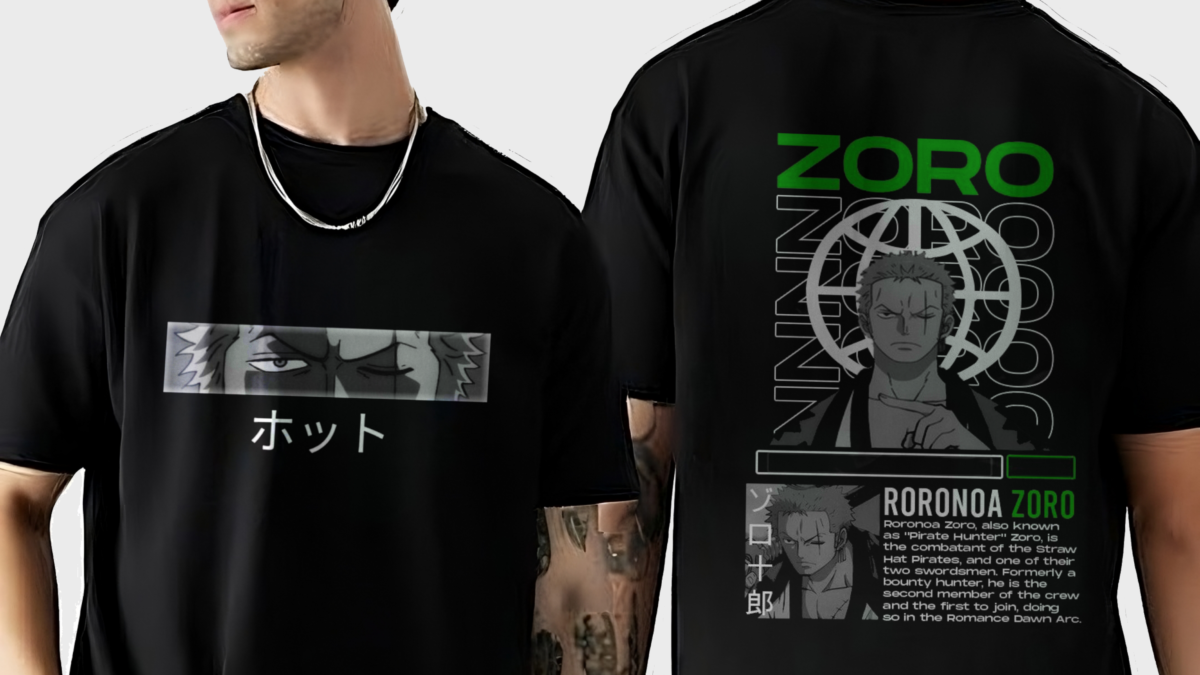 T-shirt one piece zoro - Roblox