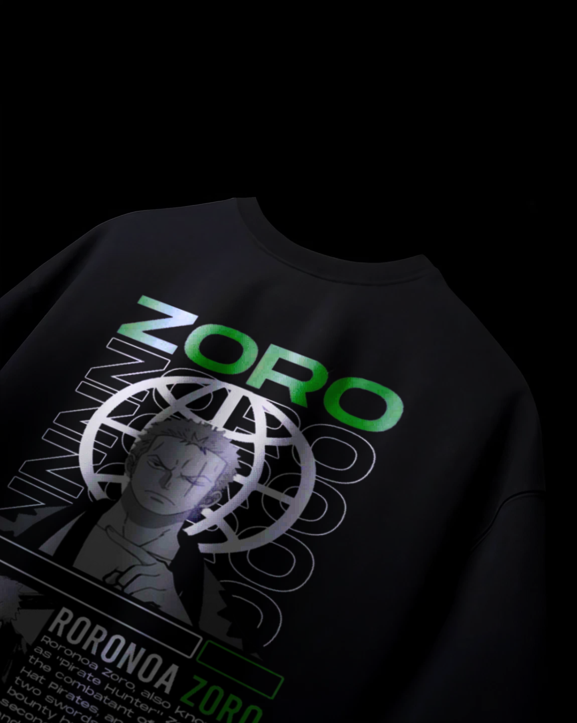 T-shirt one piece zoro - Roblox