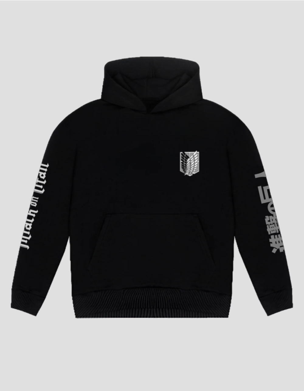 Attack on titan hoodie - front
